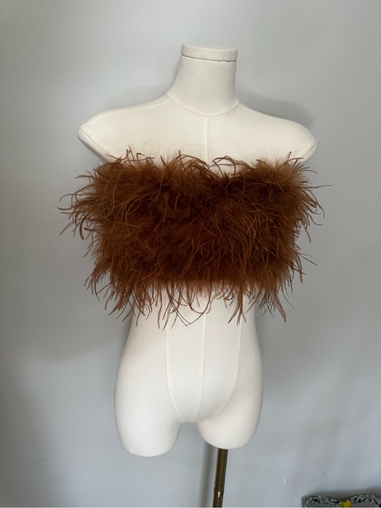 Boohoo Tops - Feather tube top